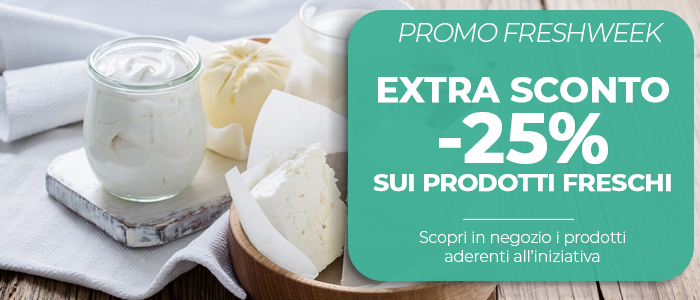 Promo Freshweek promozione sui prodotti freschi