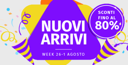 Speciale Degustazione, Tesseramento Libero e Novità: Week 26 agosto-1 settembre