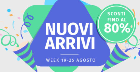 Speciale Tesseramento Libero, Promo e Novità: Week 19-25 agosto