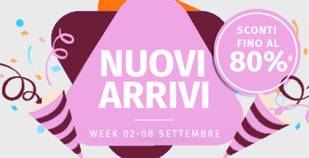 Novità e Nuovi Arrivi: Week 02-08 settembre