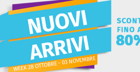 Novità, Promo e Nuovi Arrivi Week 25 - 1 novembre