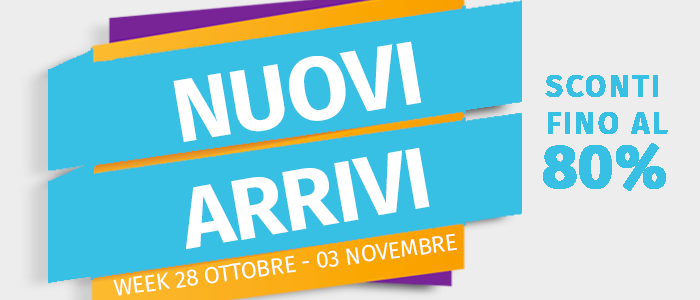 Novità, Promo e Nuovi Arrivi Week 25 - 1 novembre