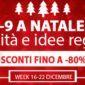 Christmas Week: idee regalo per Natale, gastronomia e promo